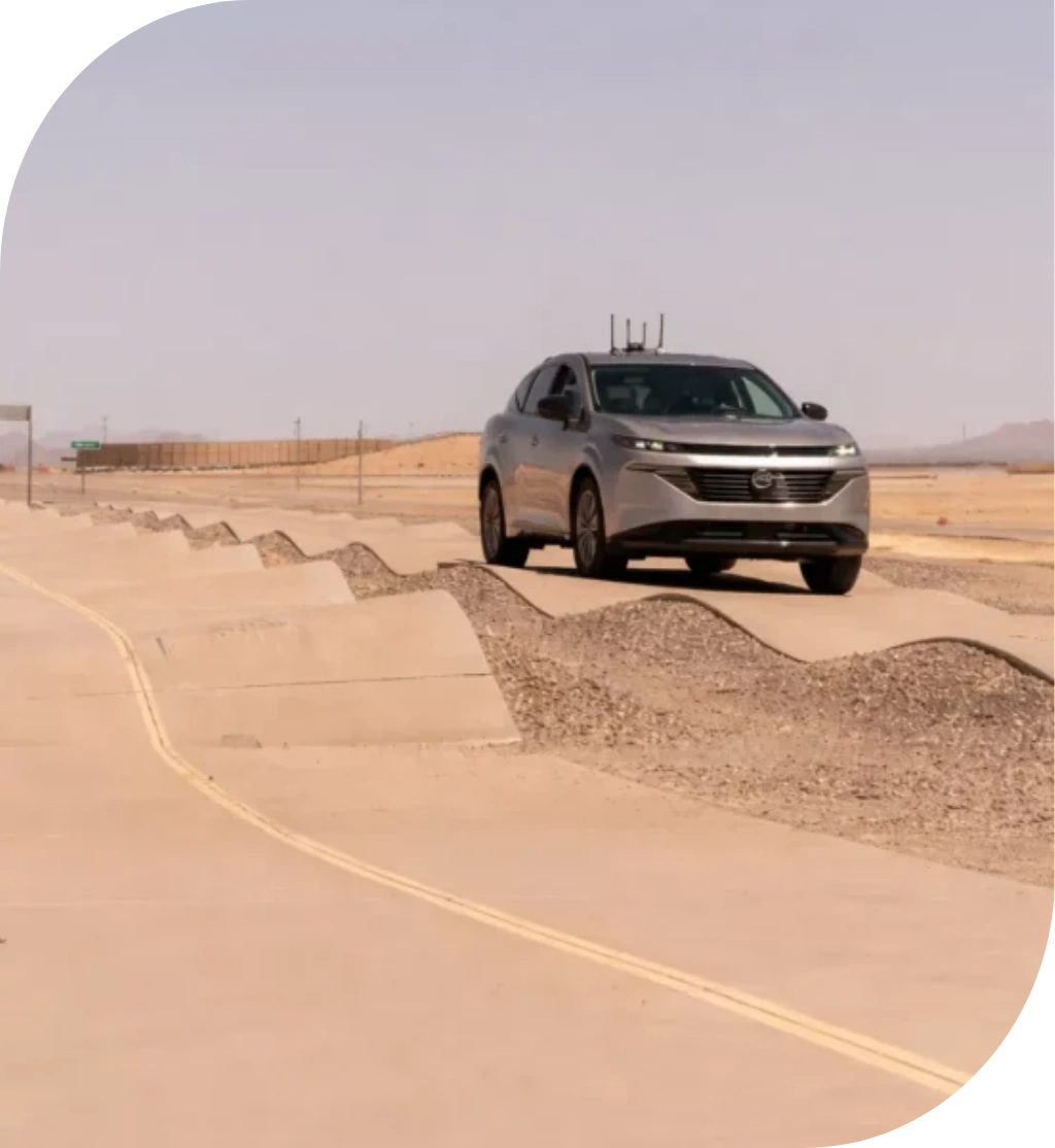 Automated driverless testing